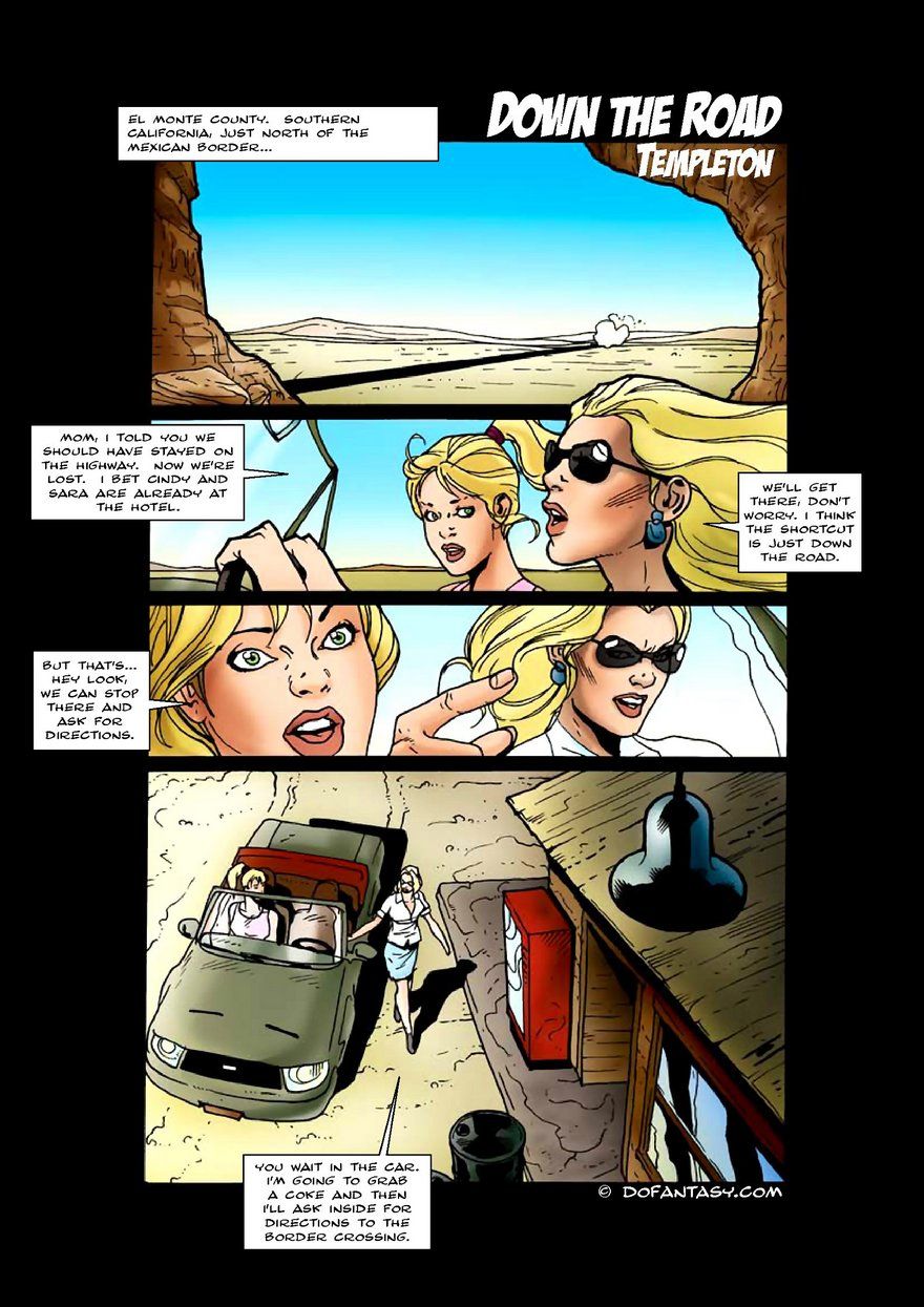 Down the Road - Fansadox Collection 89 page 3
