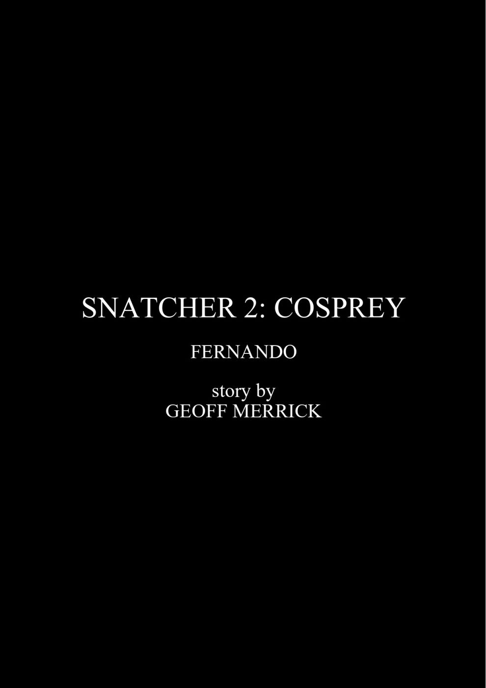 Fernando - Snatcher 2 page 2