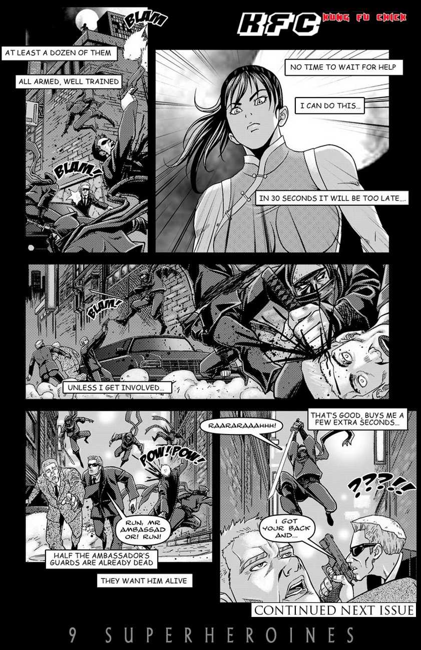 Kung Fu Chick - Black Rain page 10