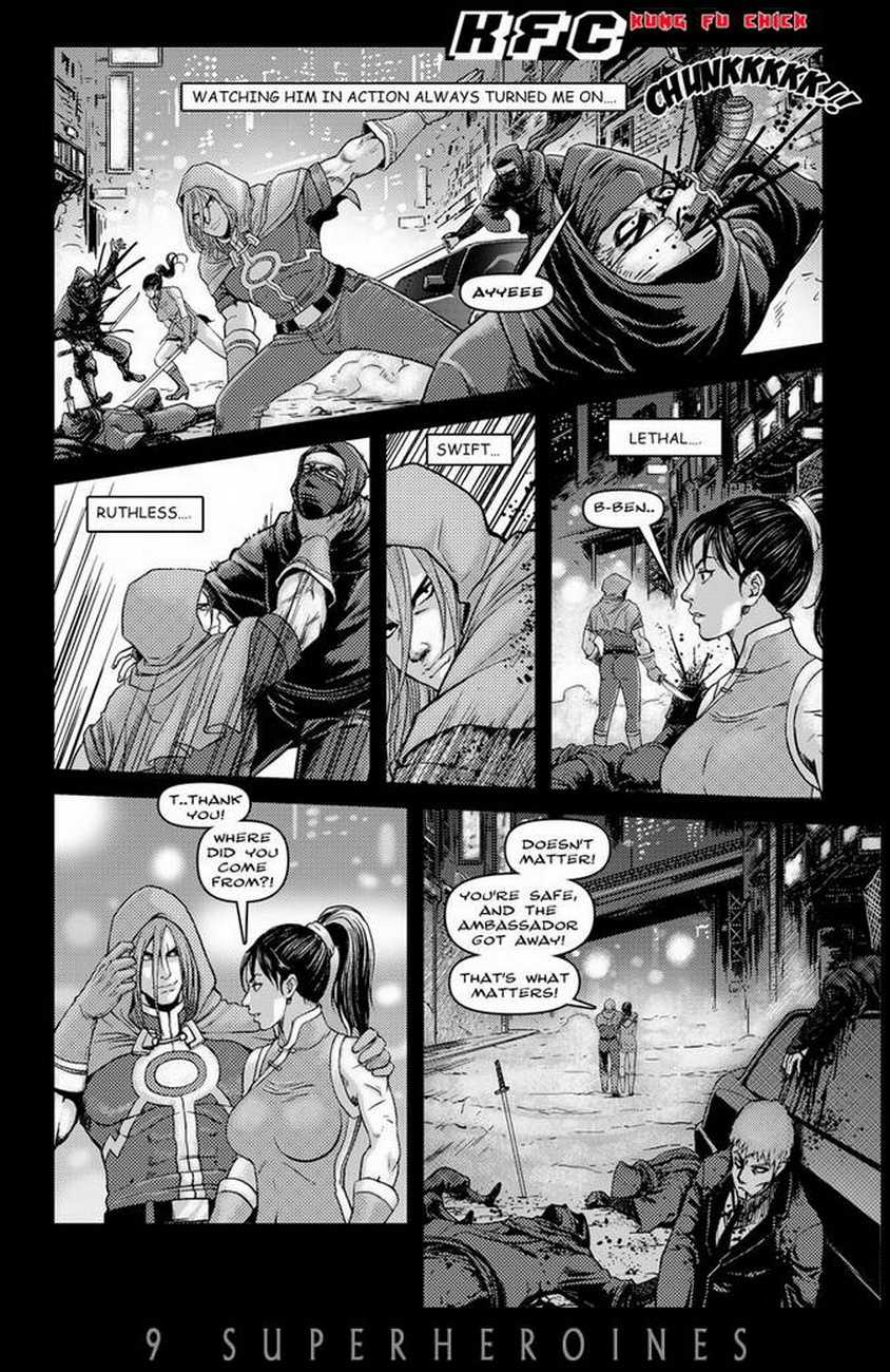 Kung Fu Chick - Black Rain page 18