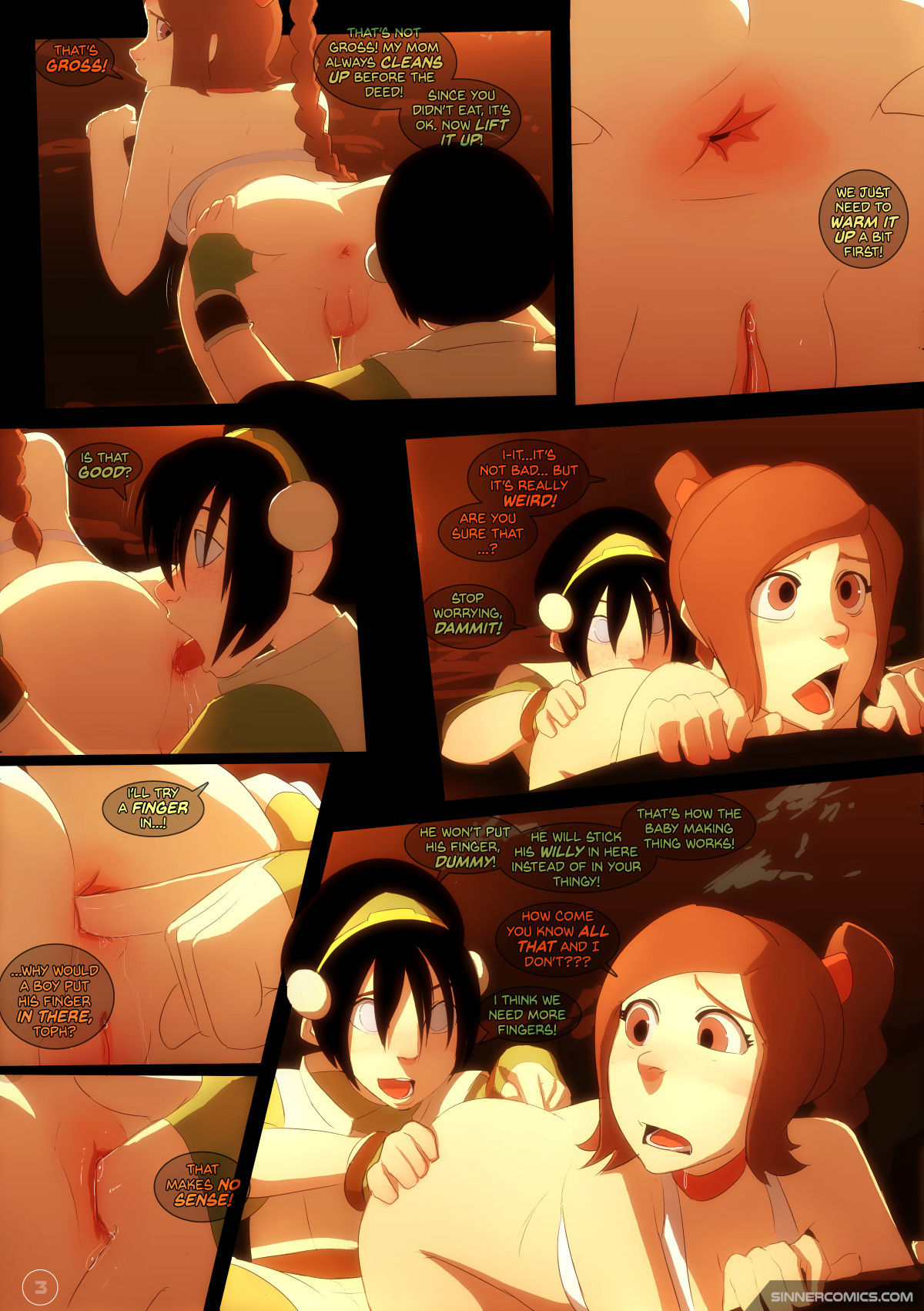 Kissing Practice - Sillygirl page 4
