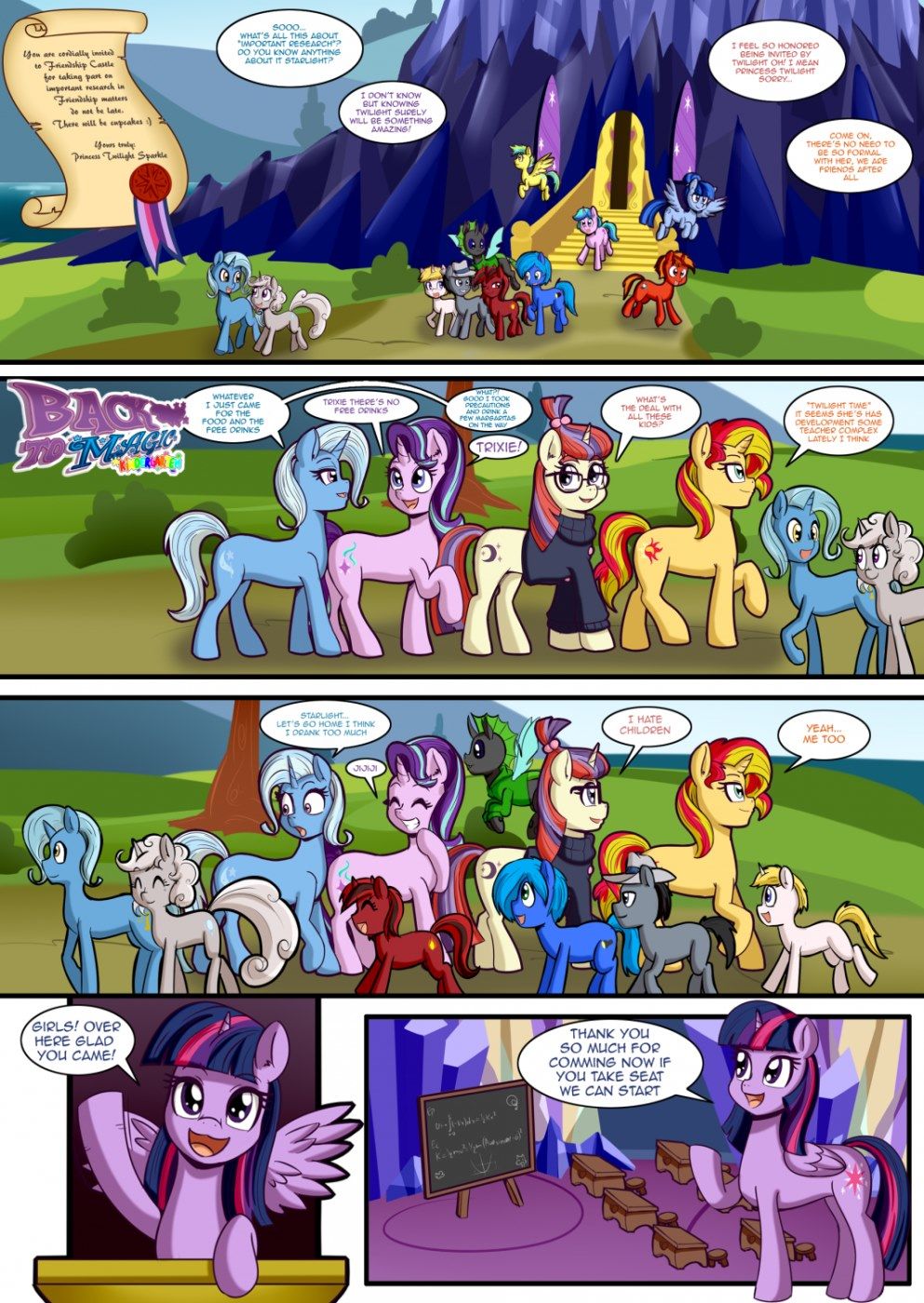 Back to Magic Kindergarten - Little Pony page 3
