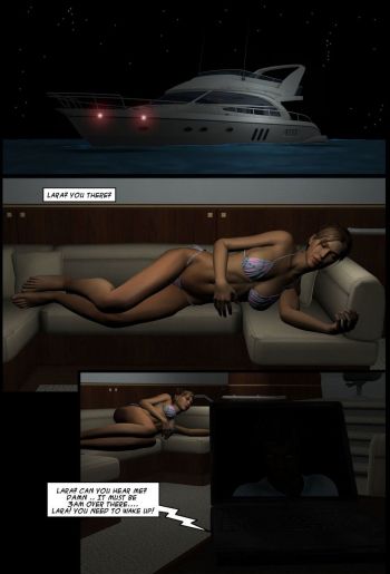 Lara Croft In Ship cover