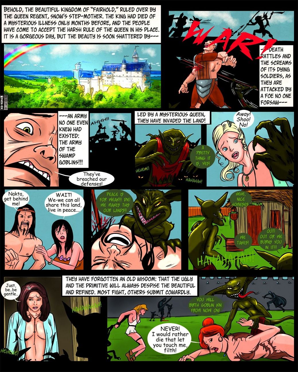 Snow White And The 7 Goblins page 6