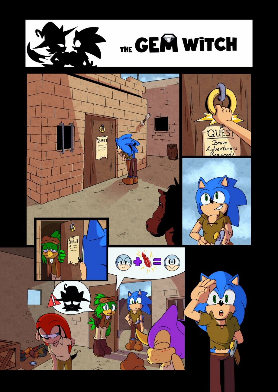 The Gem Witch page 1