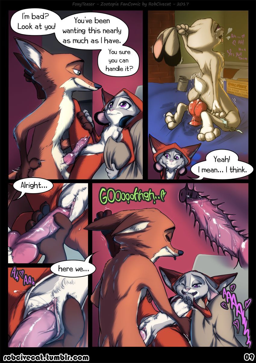 Foxy Teaser (Zootopia) page 9
