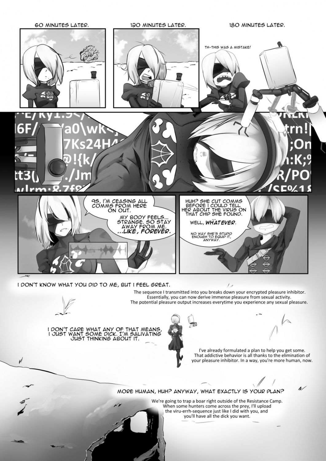 Nier: Automata - Infection page 4