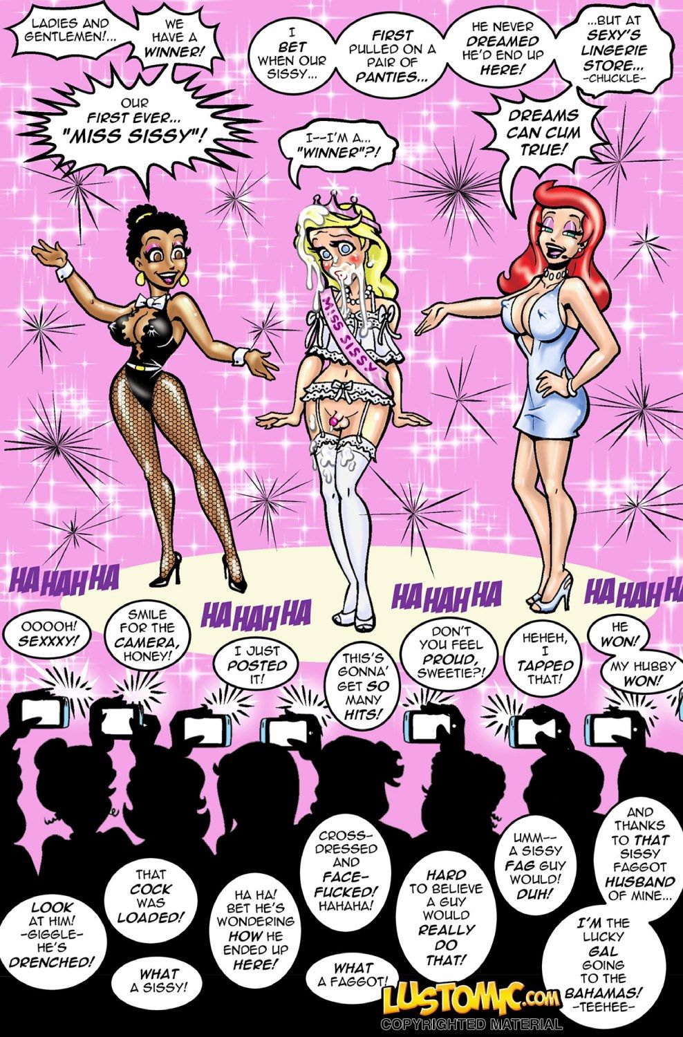 Sissy Show Page 14 - Free Porn Comics