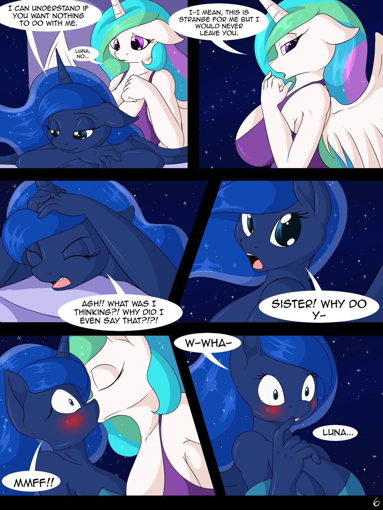 Lunar love (My little pony) page 6