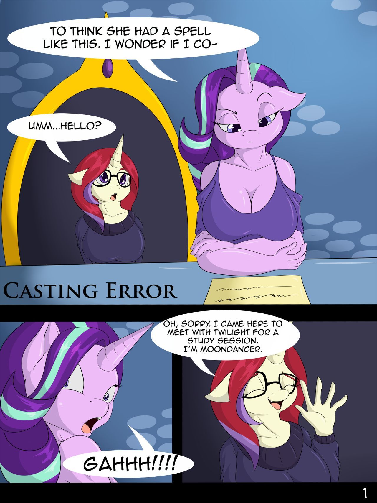 Casting Error page 1