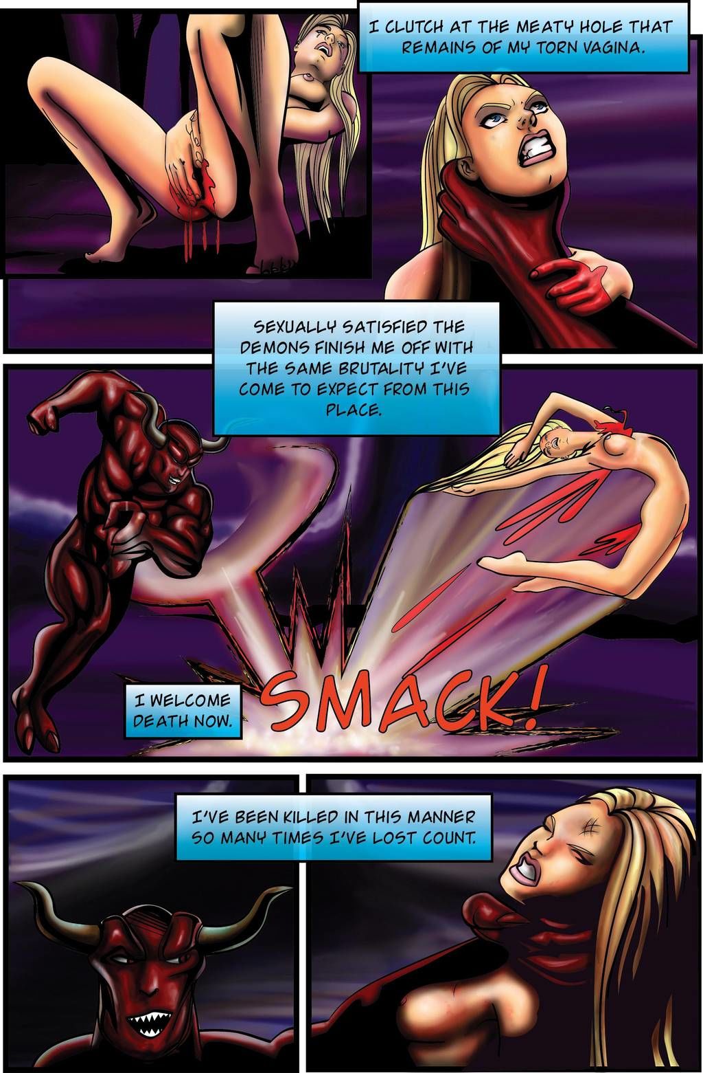Supergirl - Demonic Bloodsport Part 2 page 8
