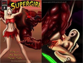 Supergirl - Demonic Bloodsport Part 2 cover