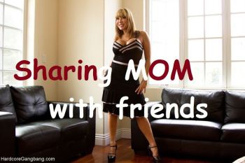 Sharing mom with friends cover