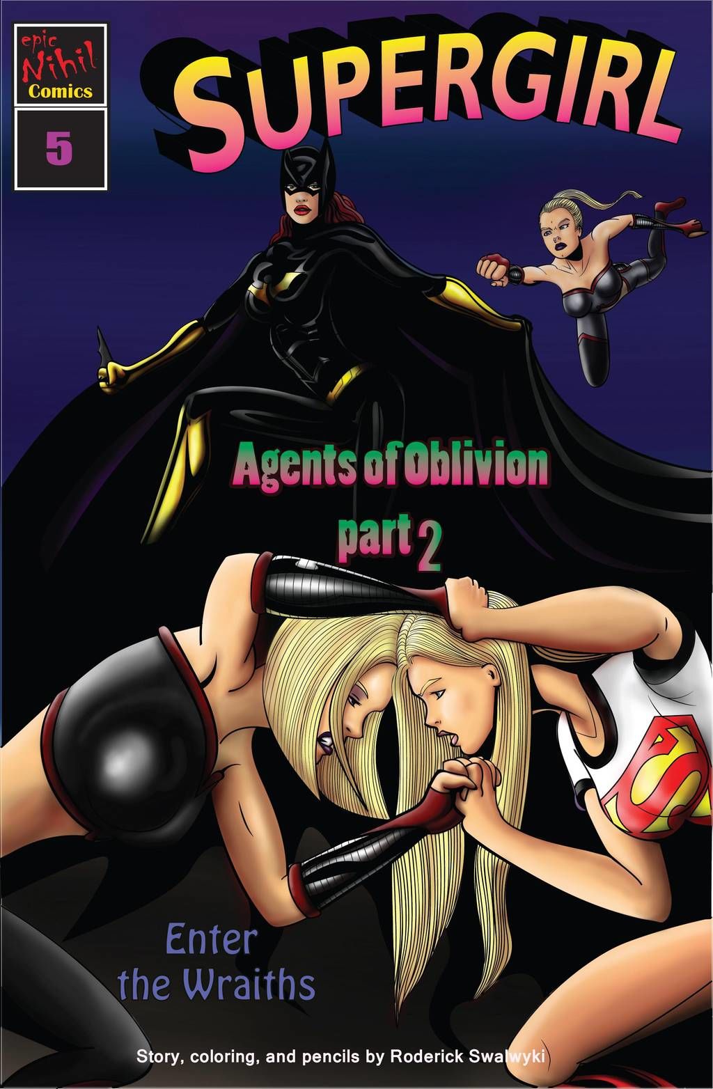 Agents of Oblivion Part 2 - Supergirl page 1
