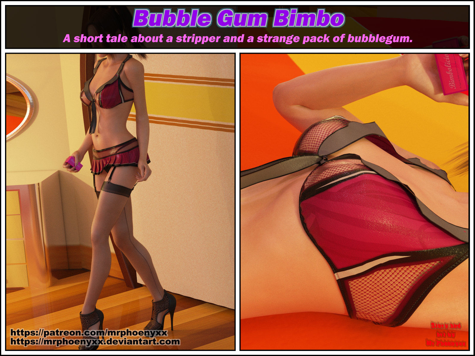 BubbleGum Bimbo - MrPhoenyxx page 1