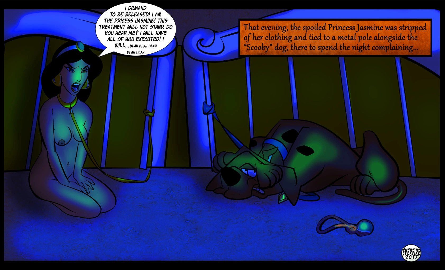 Princess Jasmine Breeding with Scooby Doo - Everfire page 6
