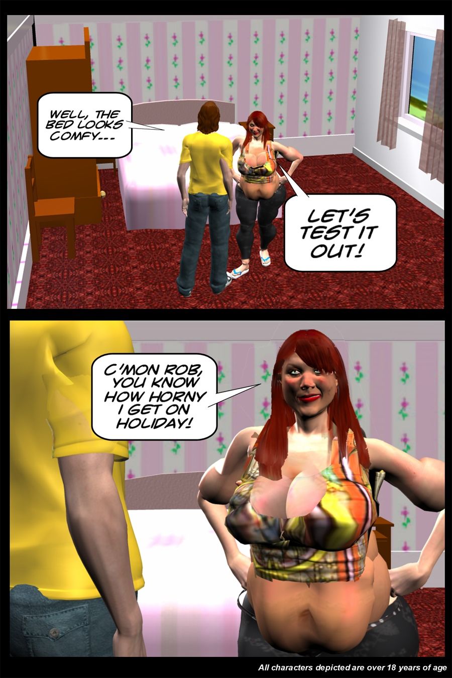 Lisas Big Date 05 Vacation (Milf3D) page 12