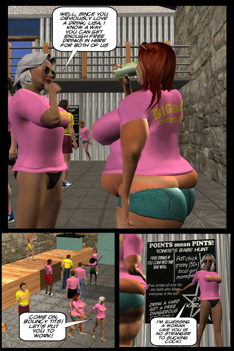 Lisas Big Date 05 Vacation (Milf3D) page 123