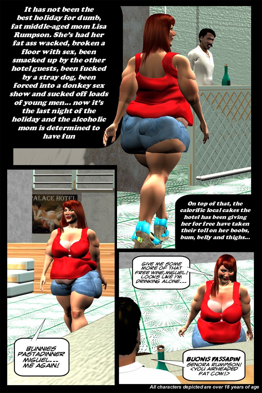 Lisas Big Date 05 Vacation (Milf3D) page 142