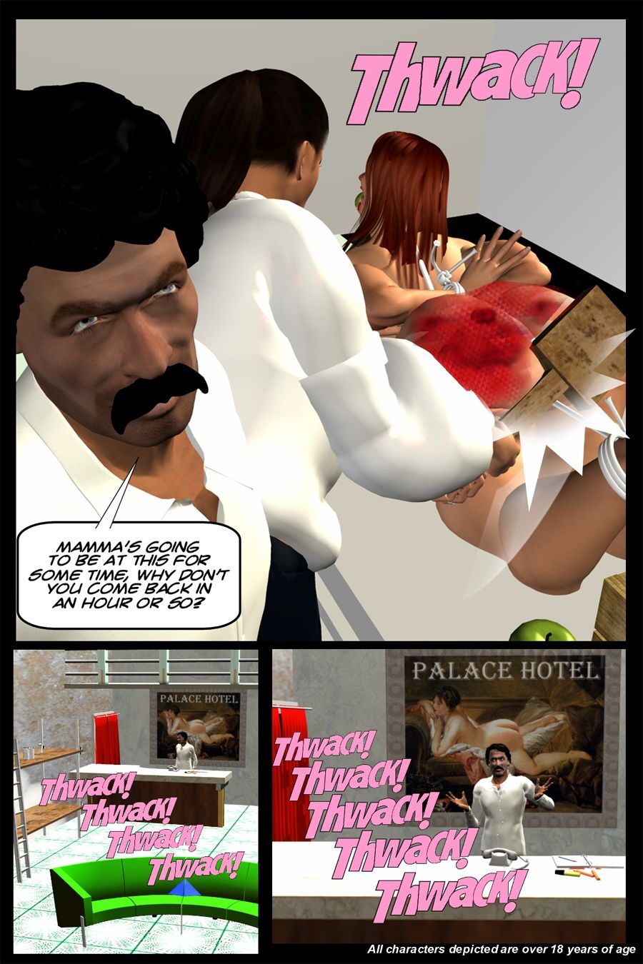 Lisas Big Date 05 Vacation (Milf3D) page 158