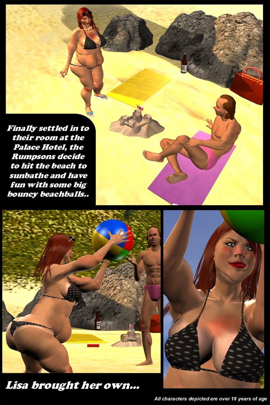 Lisas Big Date 05 Vacation (Milf3D) page 18