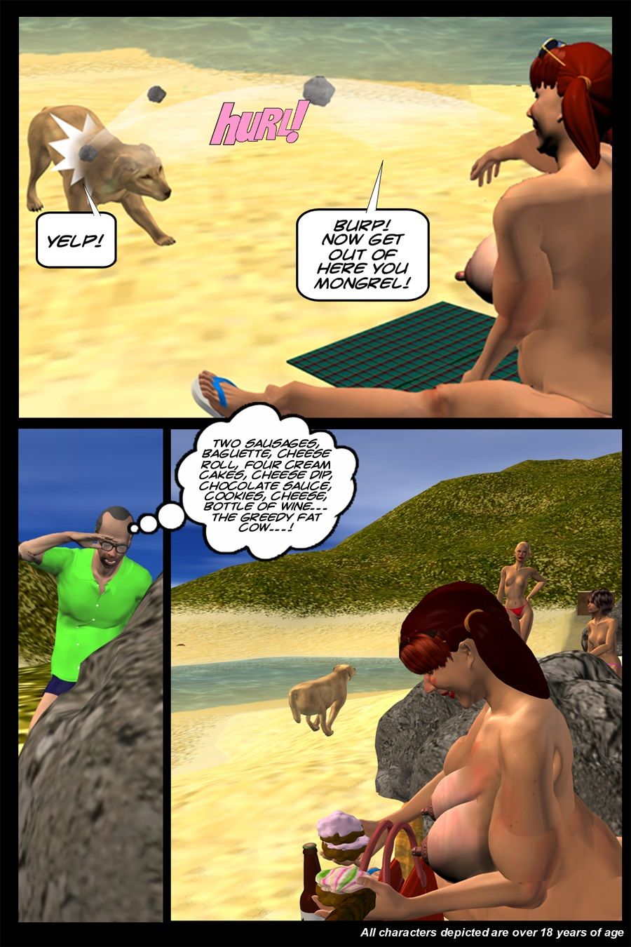 Lisas Big Date 05 Vacation (Milf3D) page 55