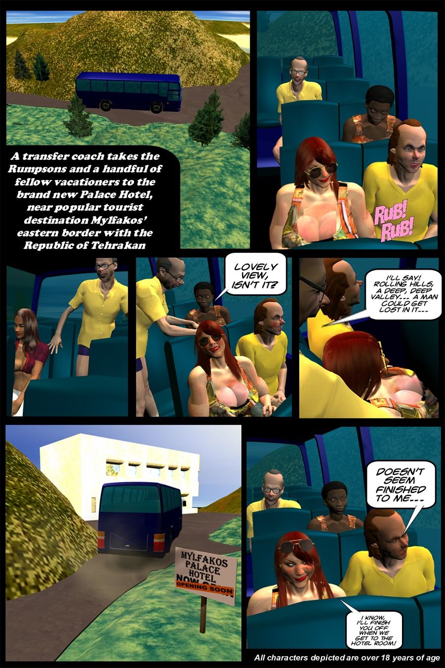 Lisas Big Date 05 Vacation (Milf3D) page 6