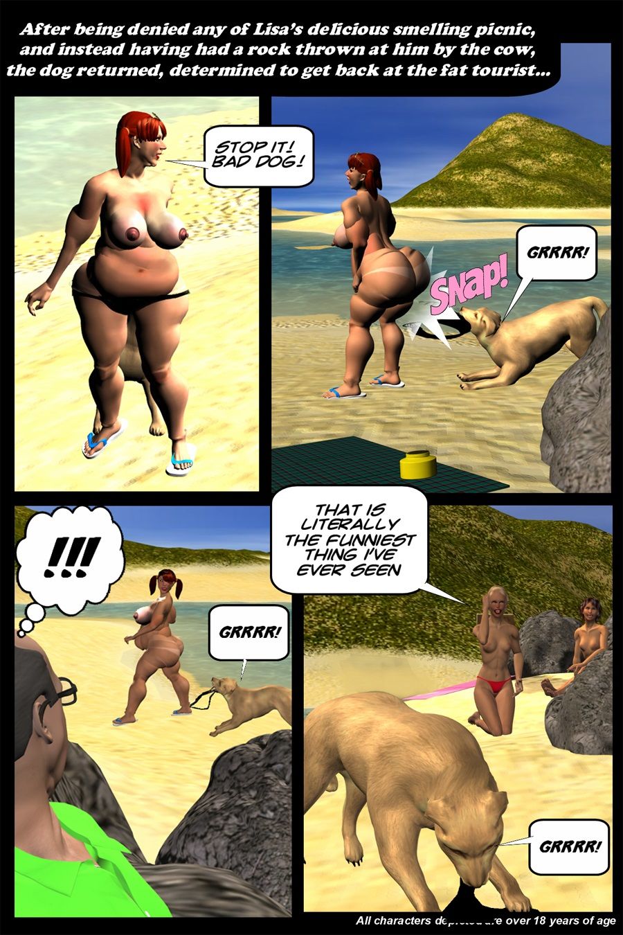 Lisas Big Date 05 Vacation (Milf3D) page 62