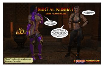 Sonya Vs Mileena Mortal Kombat (Joos3dart) cover