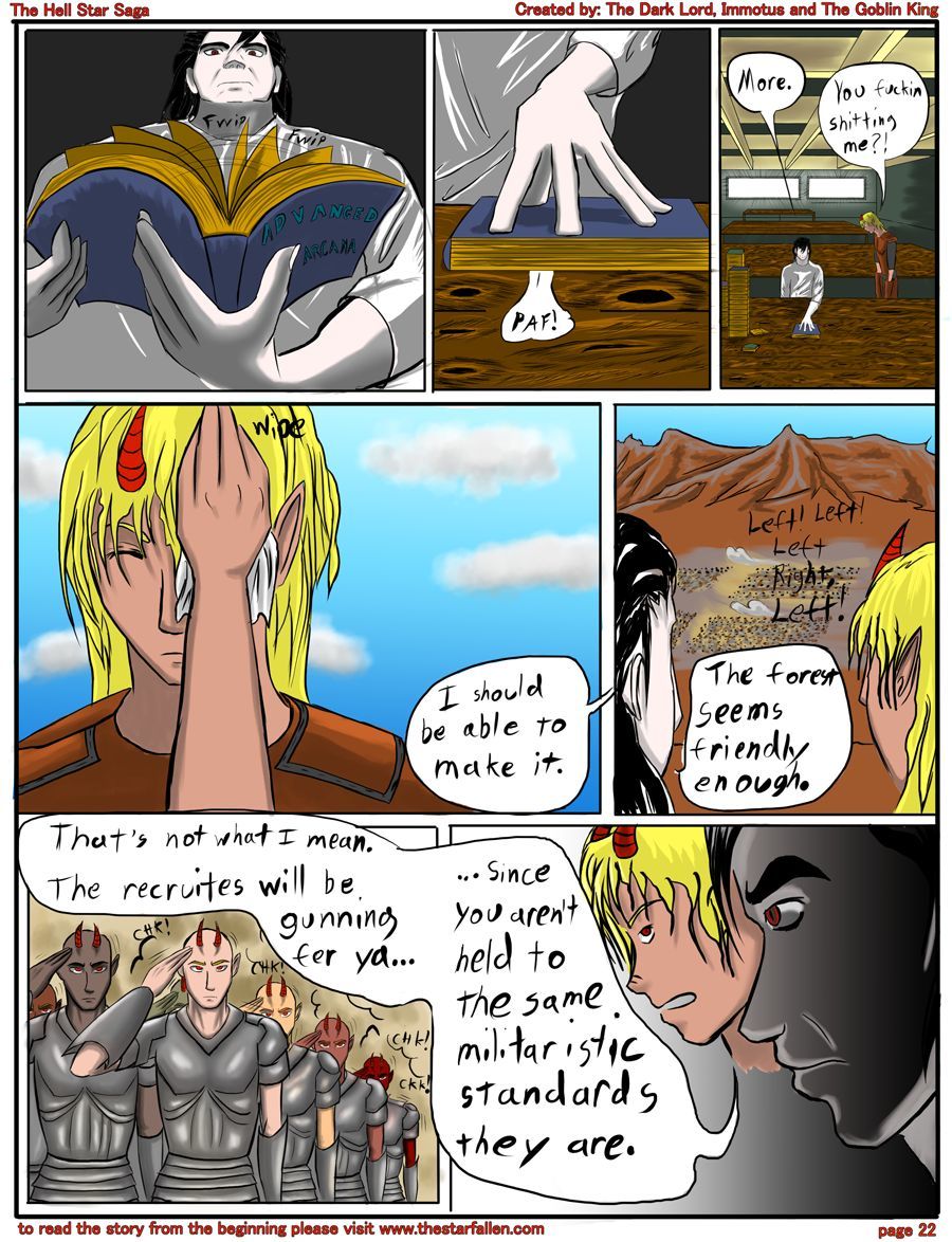 The Hell Star Saga Chapter 1.5 - Thed4rk1ord page 4