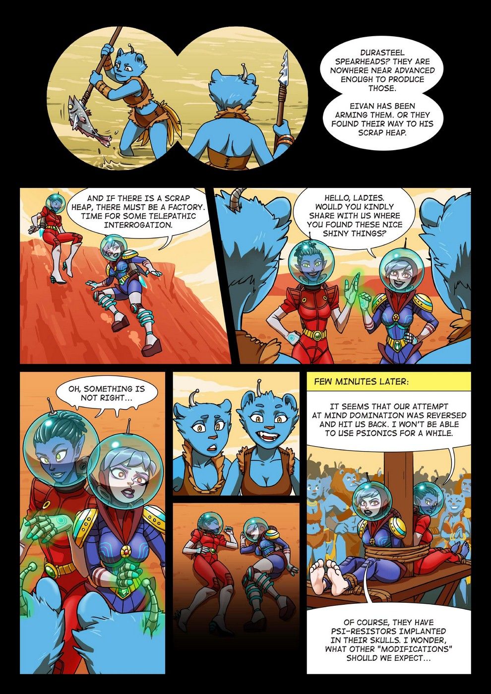 Adventures of the Brave Rangers - PawFeather page 3