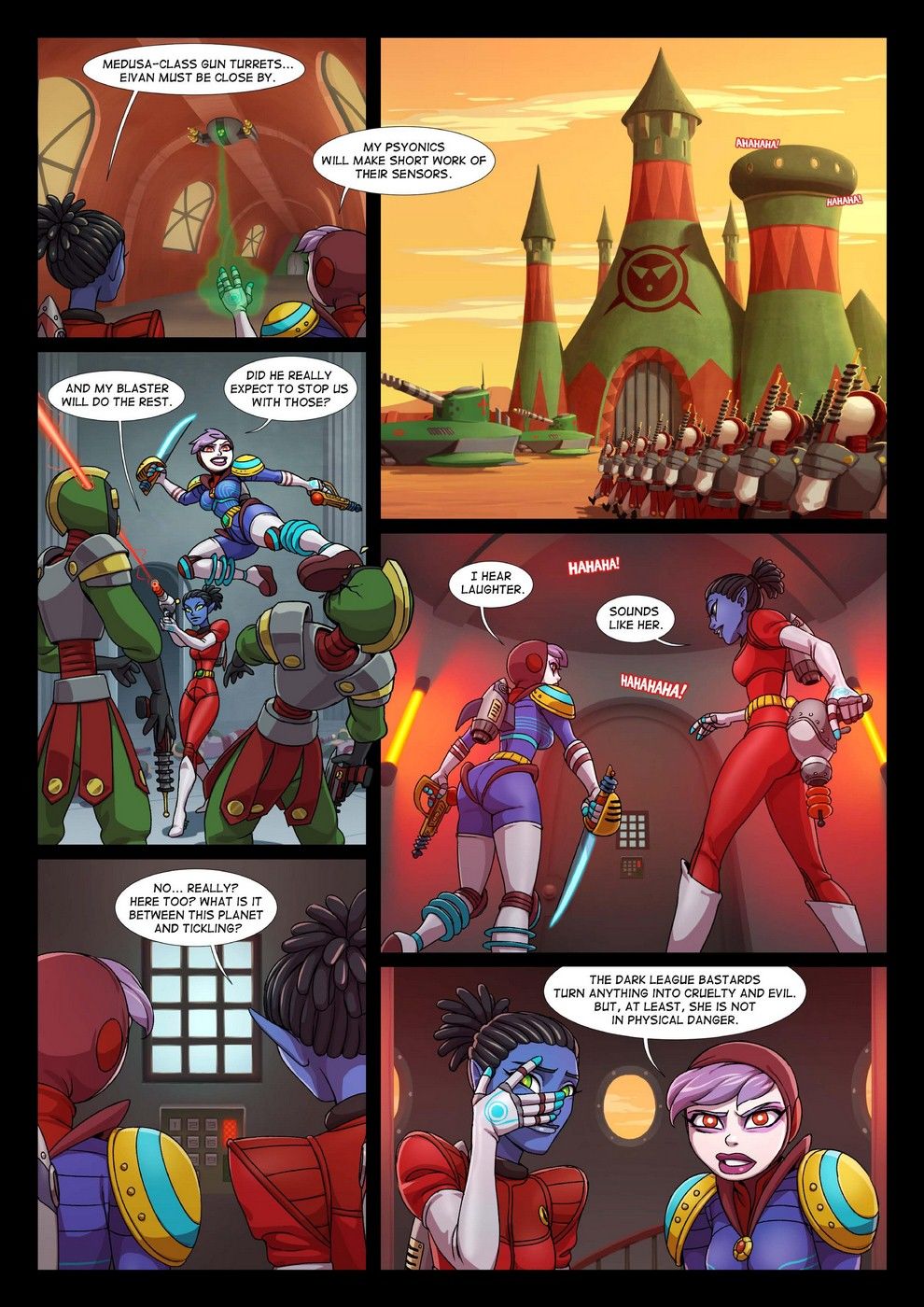 Adventures of the Brave Rangers - PawFeather page 8