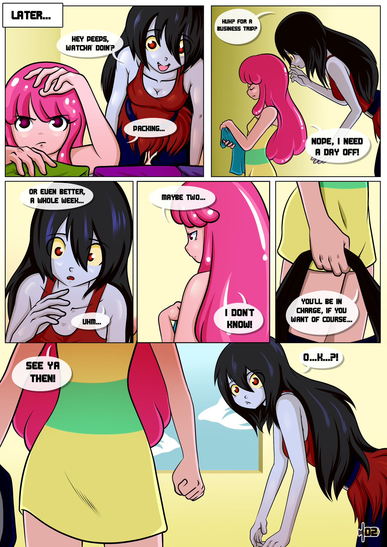 Princess Day Off by Pixelboy page 3