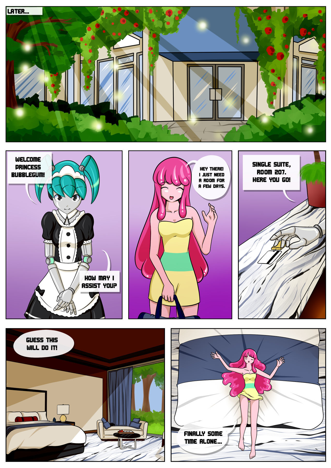 Princess Day Off by Pixelboy page 4