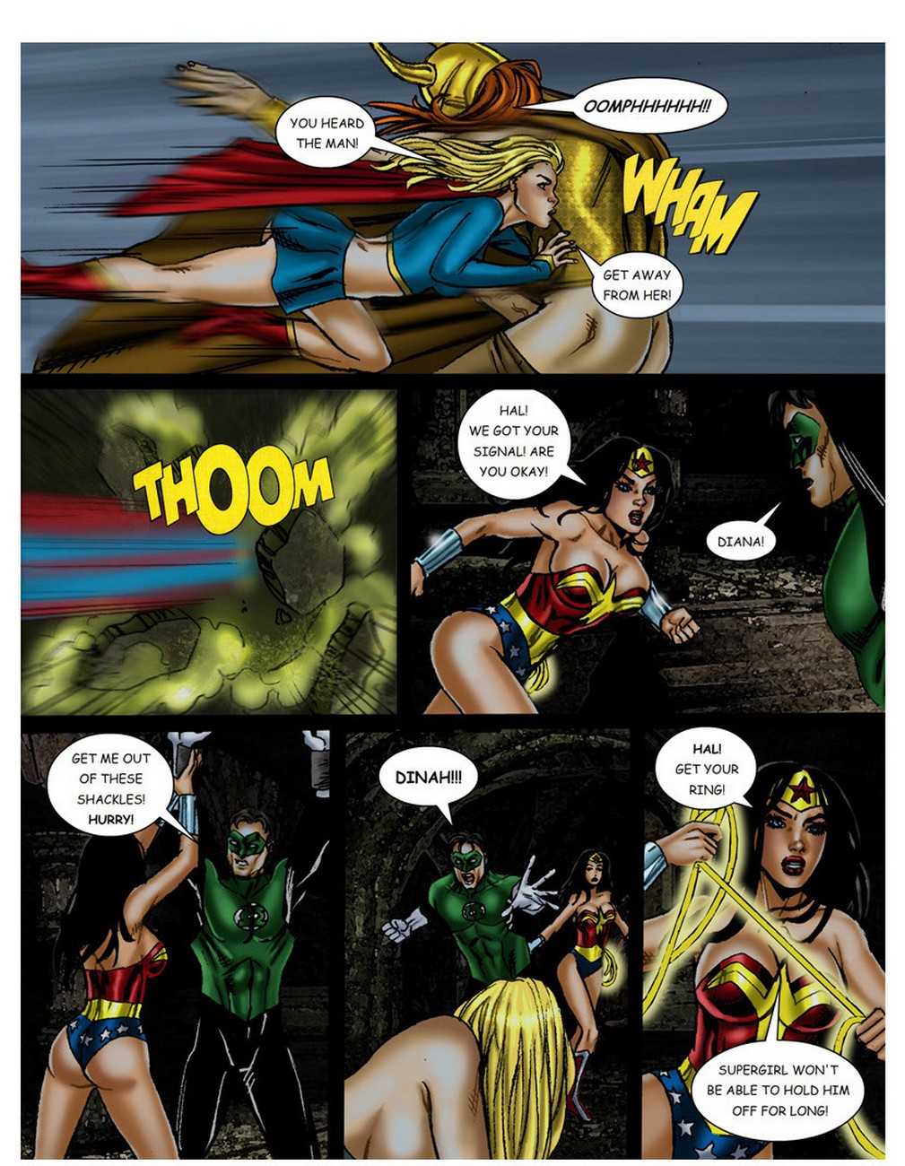 JLA - The Return Of The Warlord page 23