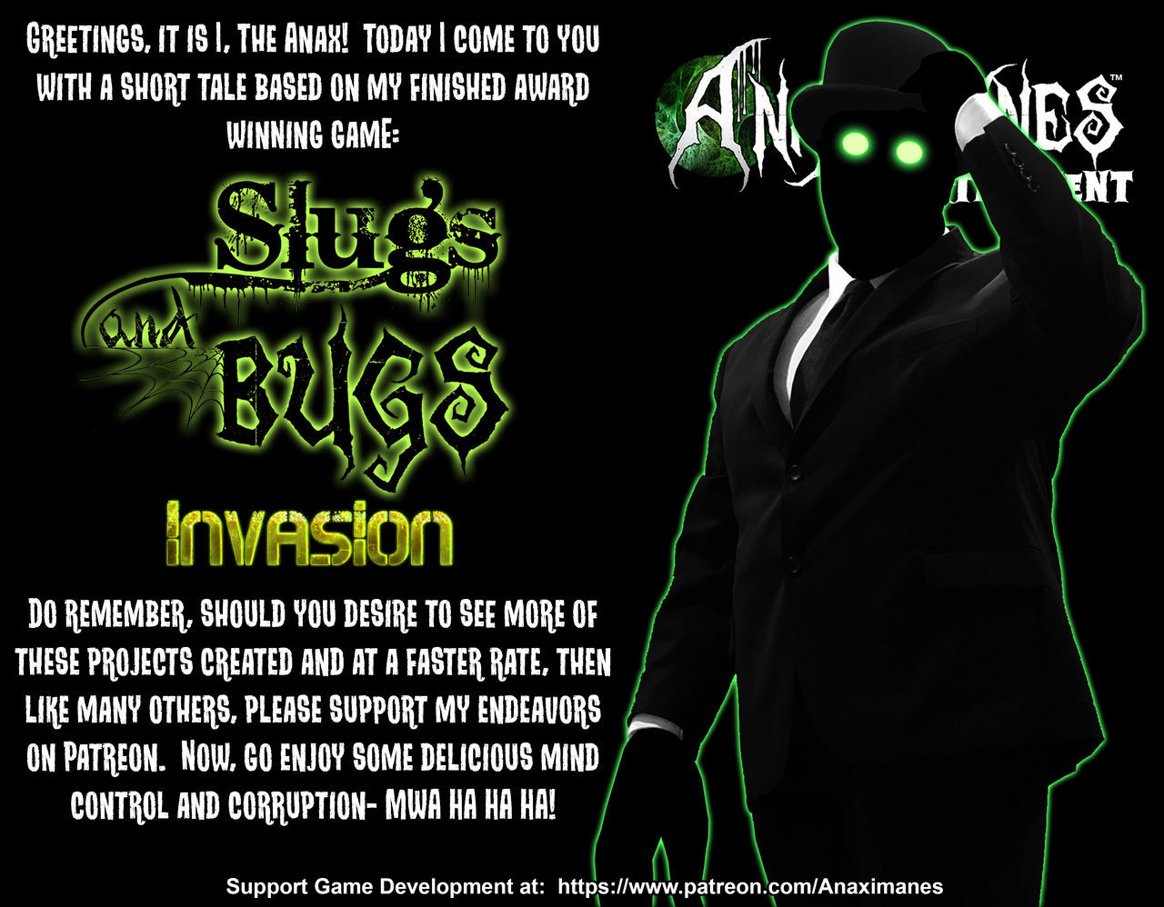 Slugs and Bugs - Invasion - The Anax page 1