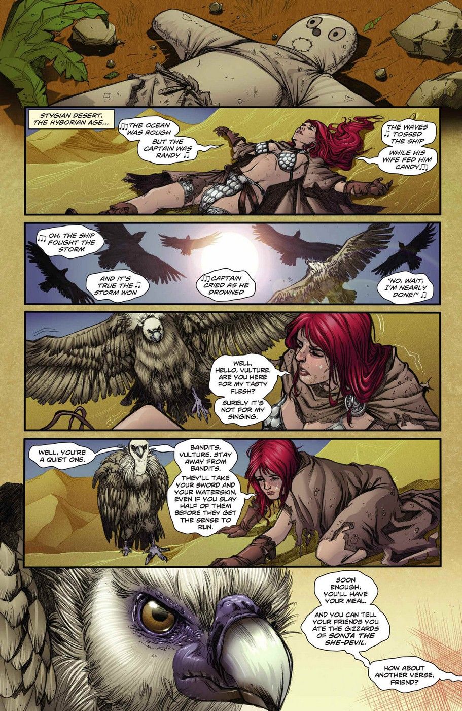 Swords of Sorrow 1 - Dynamite page 8