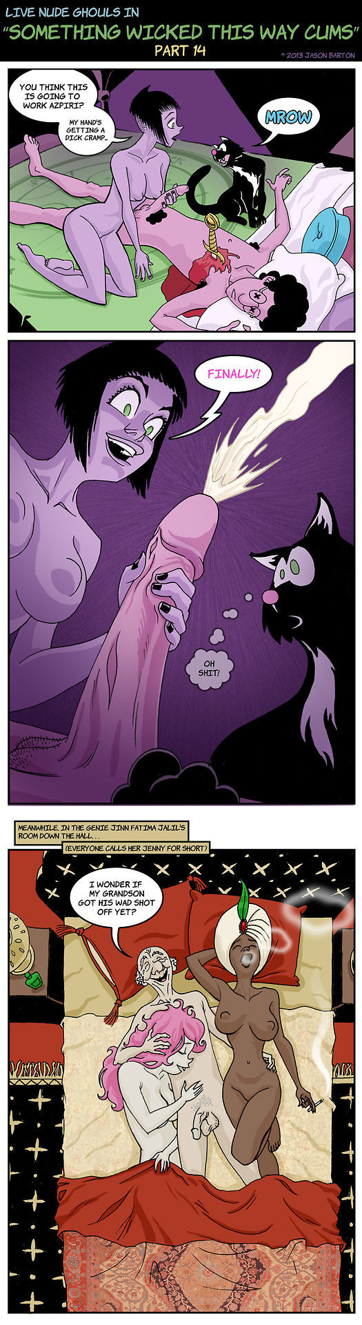 Live Nude Ghouls Something Wicked page 13