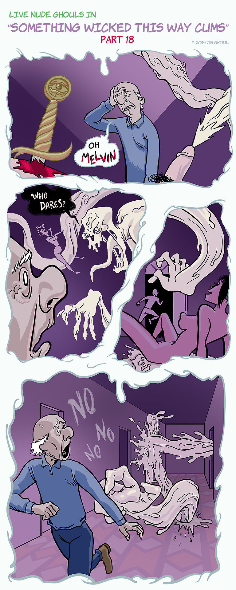 Live Nude Ghouls Something Wicked page 18