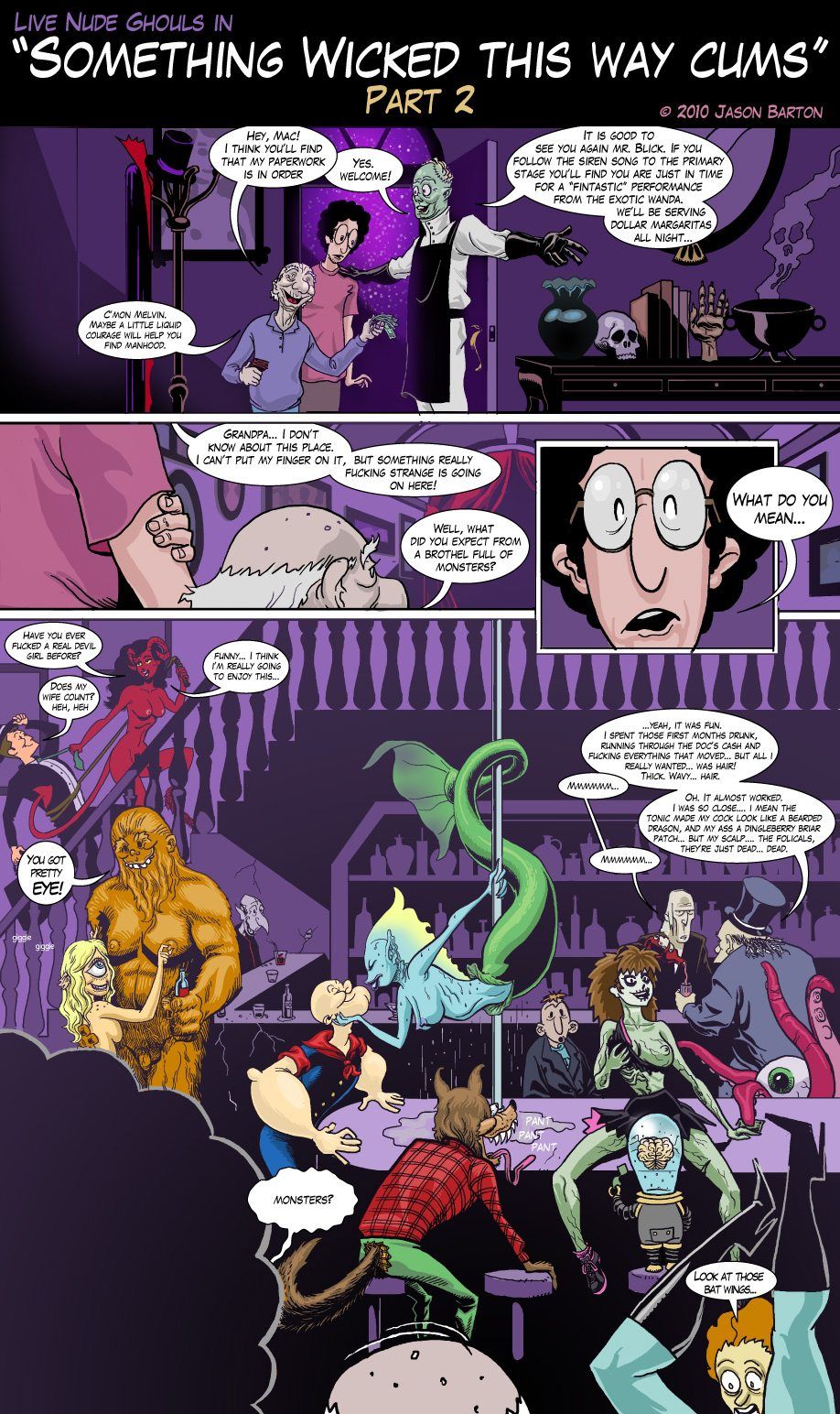 Live Nude Ghouls Something Wicked page 2