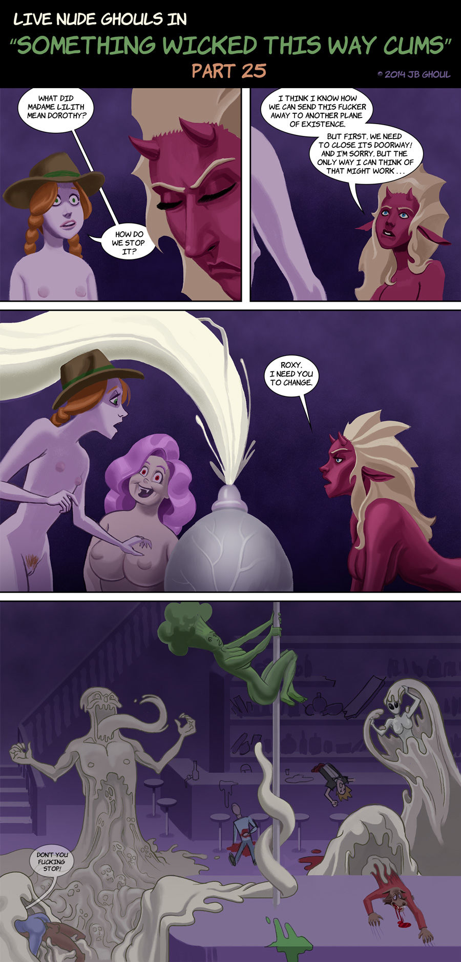 Live Nude Ghouls Something Wicked page 25