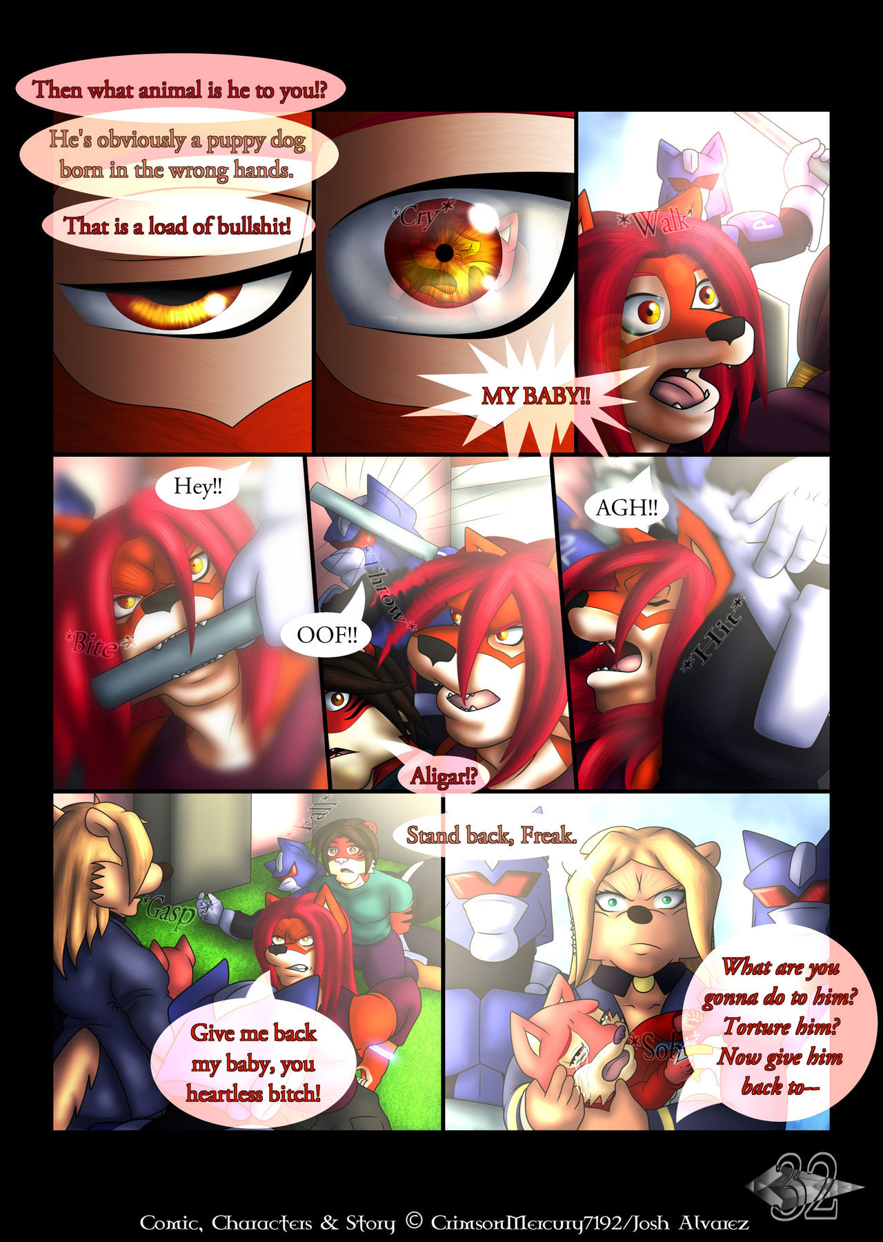 The Life of the Hybrids CrimsonMercury7192 page 34