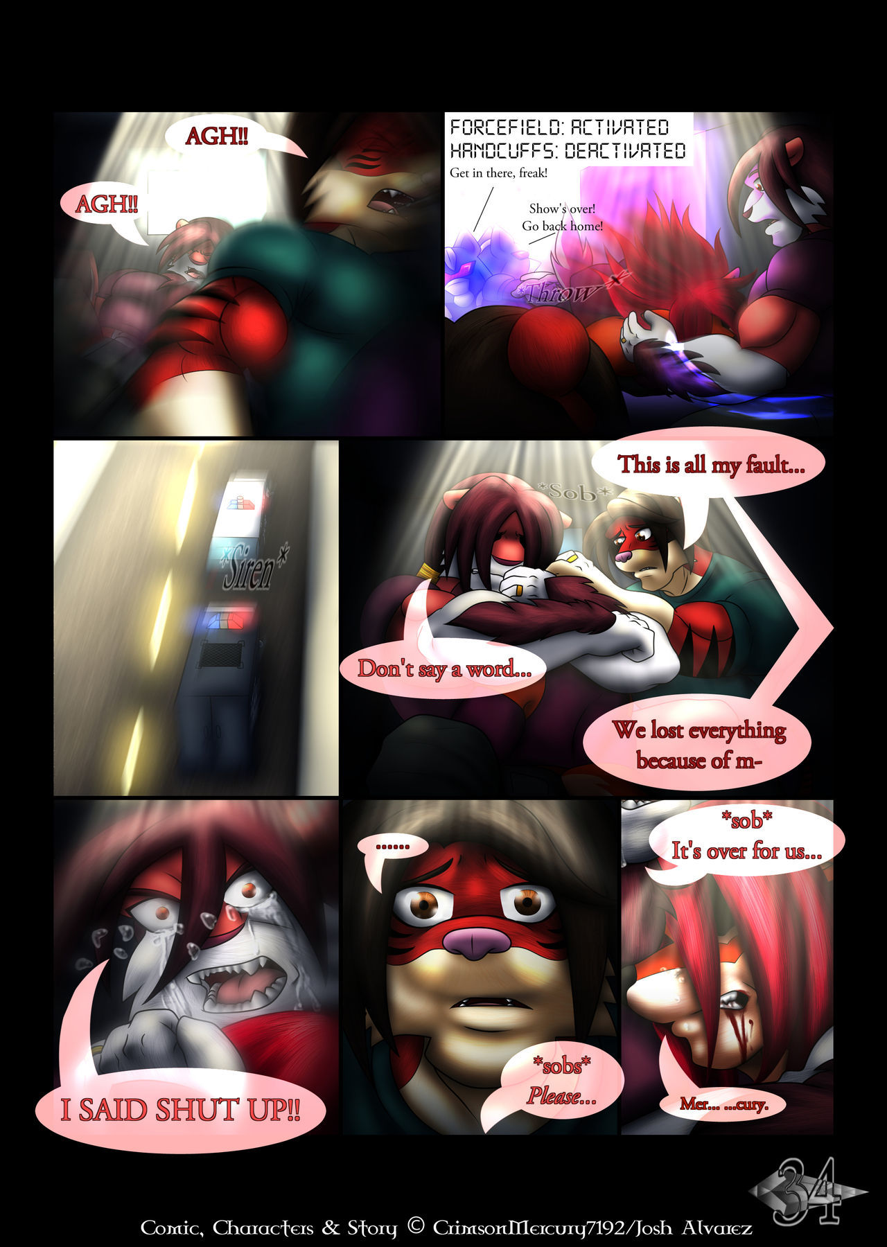 The Life of the Hybrids CrimsonMercury7192 page 36