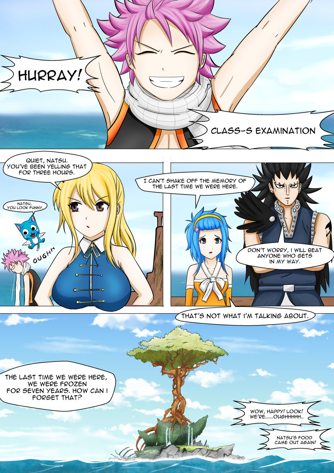A Huger Game Fairy Tail page 1