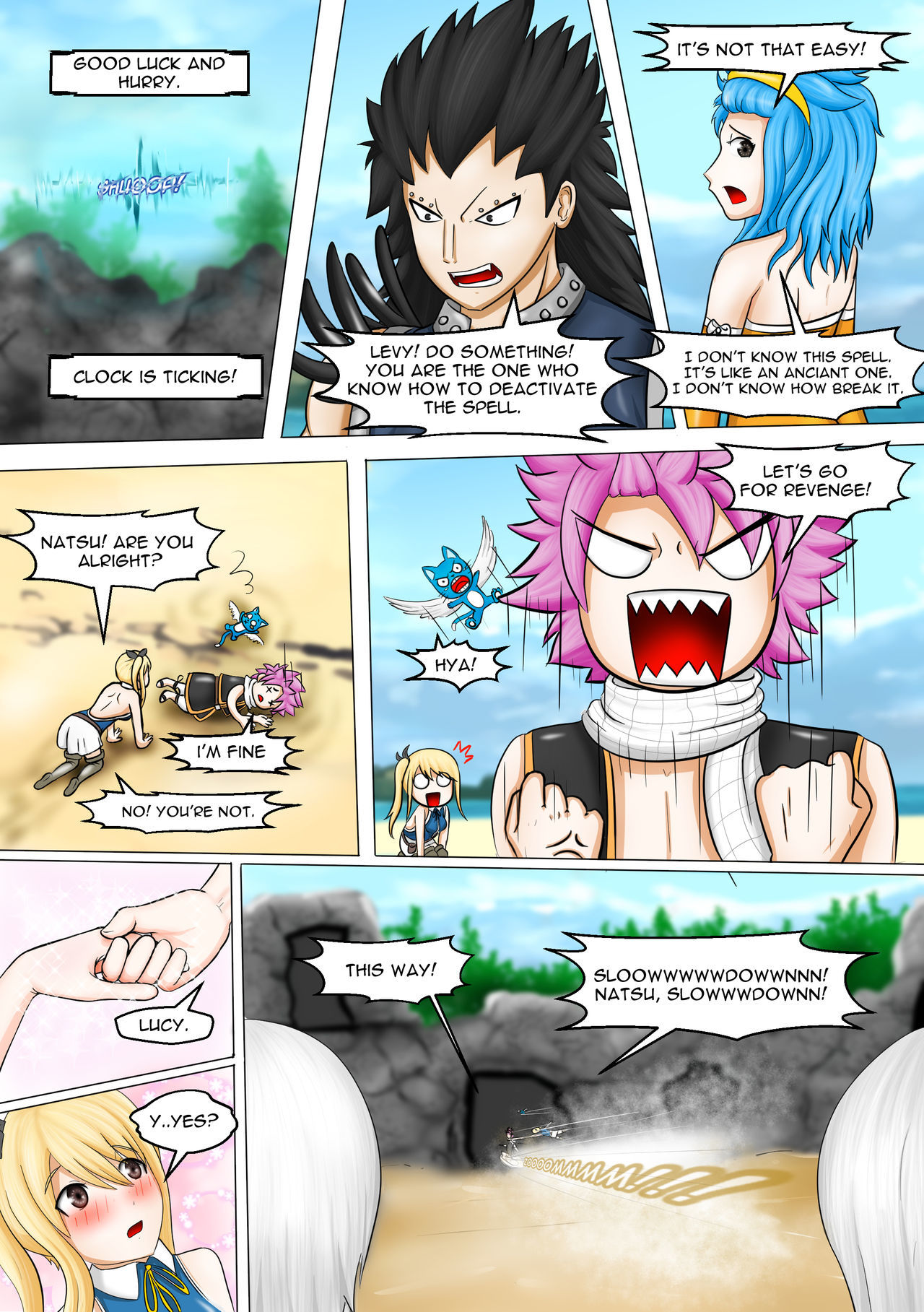 A Huger Game Fairy Tail page 11