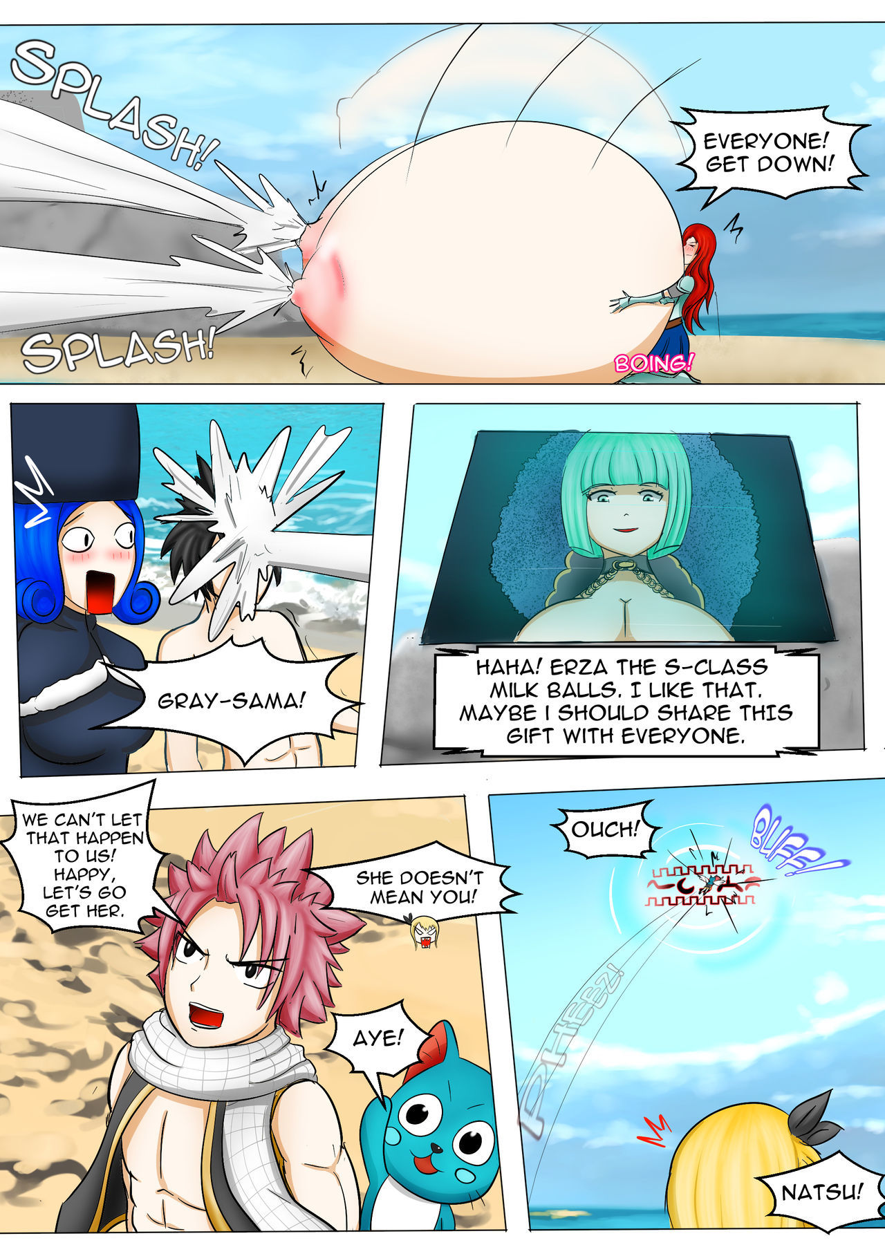 A Huger Game Fairy Tail page 8