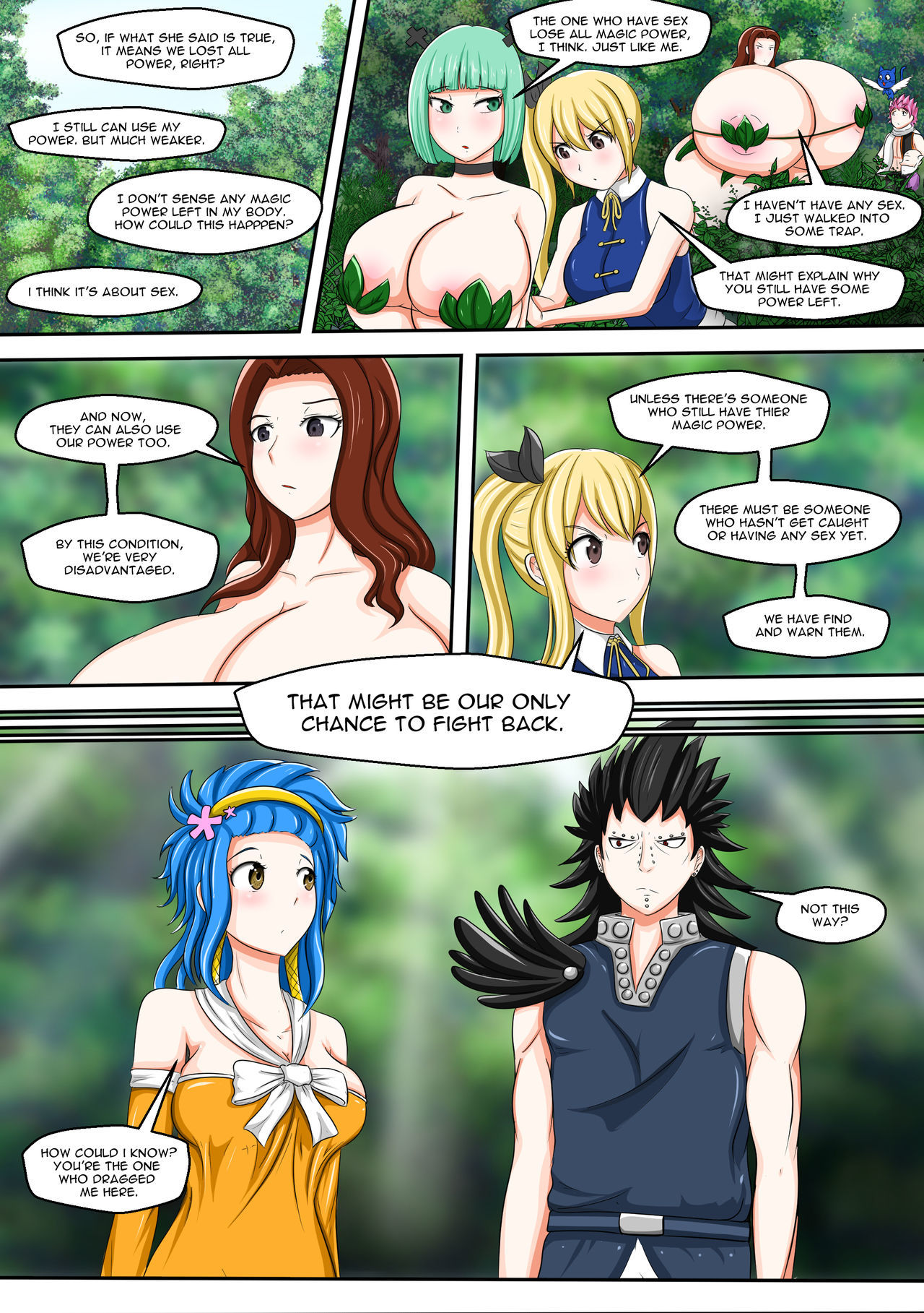 A Huger Game Fairy Tail page 87