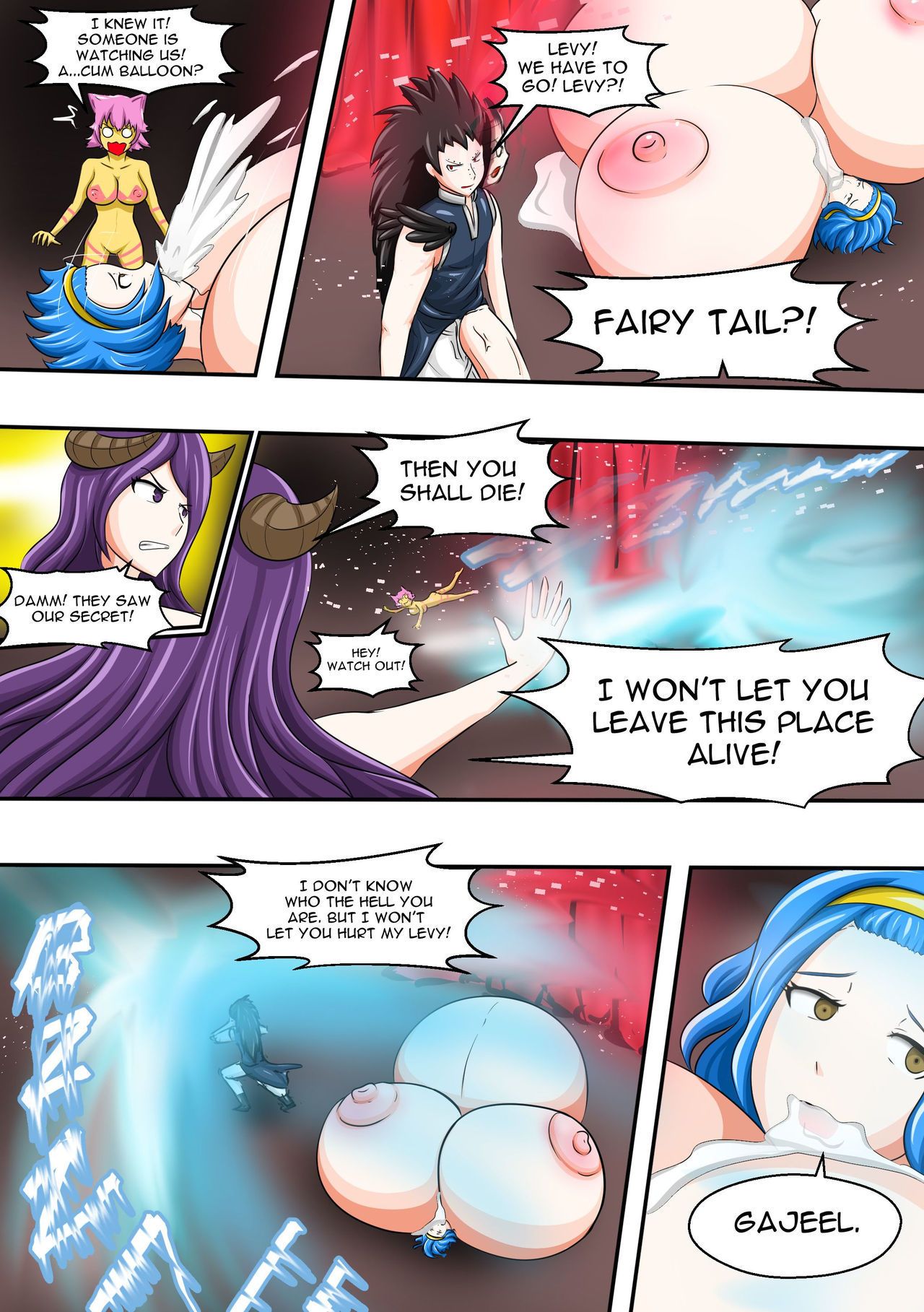 A Huger Game Fairy Tail page 96