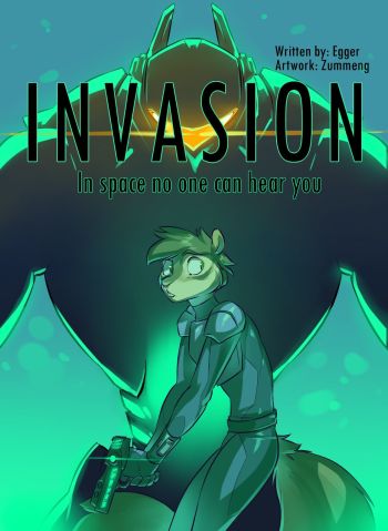 Invasion In space on one can hear you cover