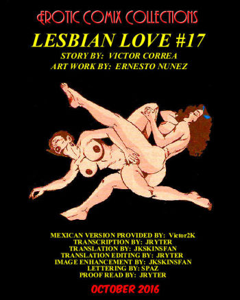 Lesbian Love # 17 - Erotic Comix (English) cover